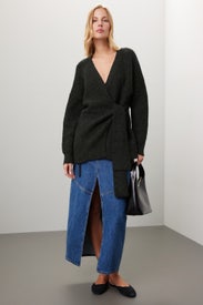 Side Tie Sweater by Love, Whit by Whitney Port