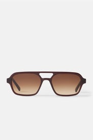 Dusty Aviator Sunglasses by Luv Lou