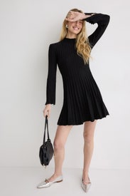 Short Knit Dress by Maje