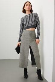 Jewel Pencil Skirt by Patou