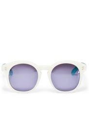 White Colorblock Sunglasses by Stella McCartney