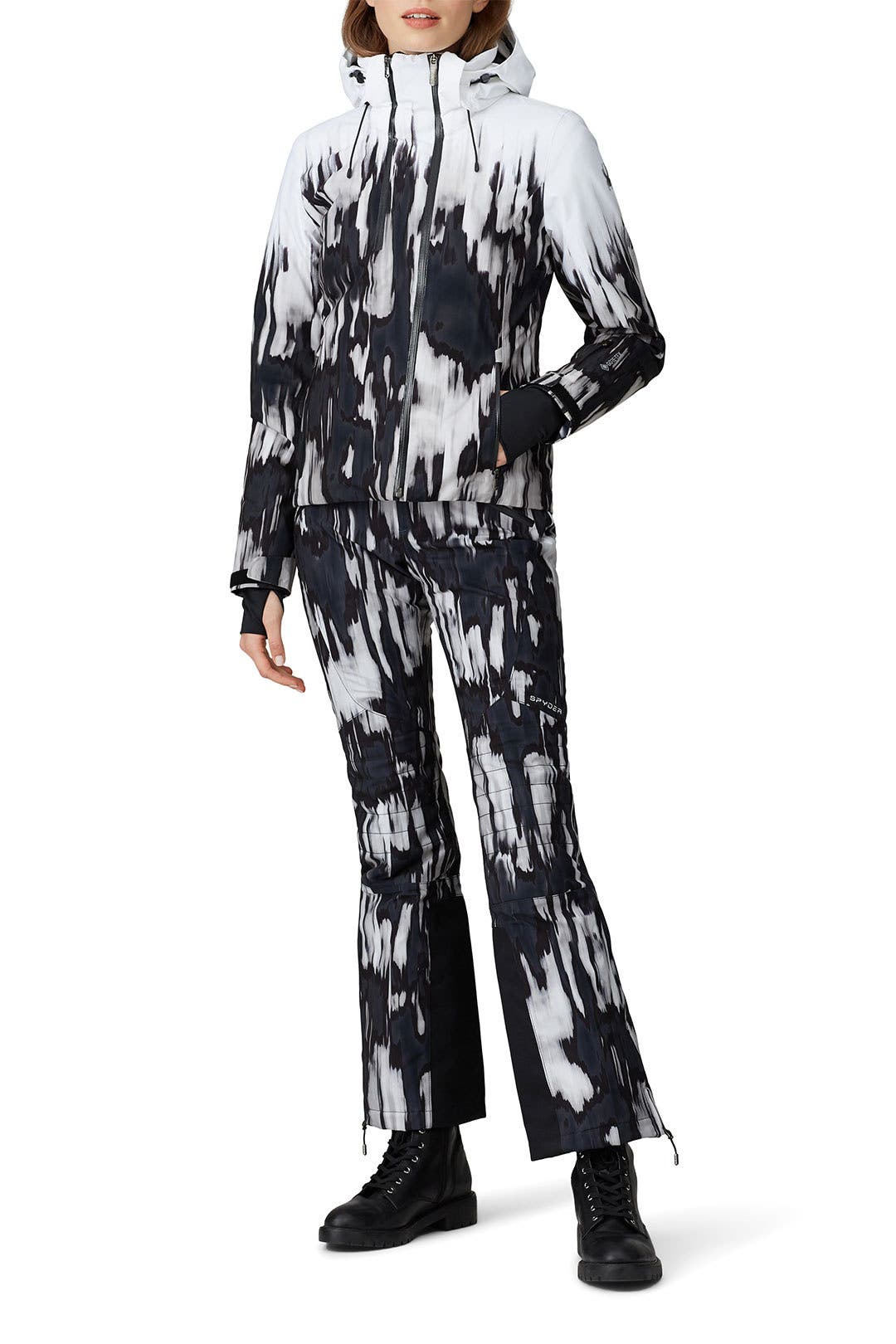 Splatter Print Inspire Ski Jacket by SPYDER | Rent the Runway