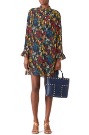 Tory Navy Livia dress by Tory Burch