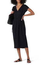 Popover V-Neck Tier Dress by VINCE.