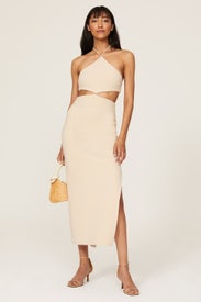 Iris Halter Midi Dress by Bec & Bridge