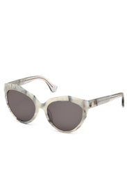 Ice Melange Round Sunglasses by Balenciaga
