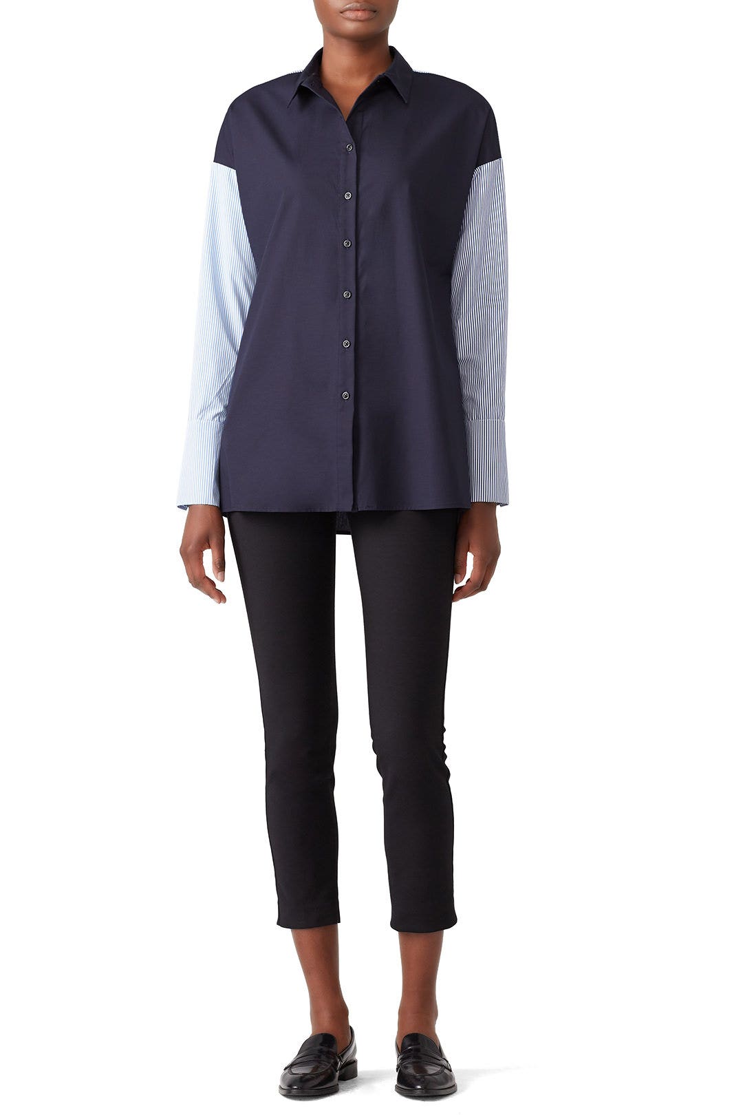 Navy Hunter Button Down by DREW 0