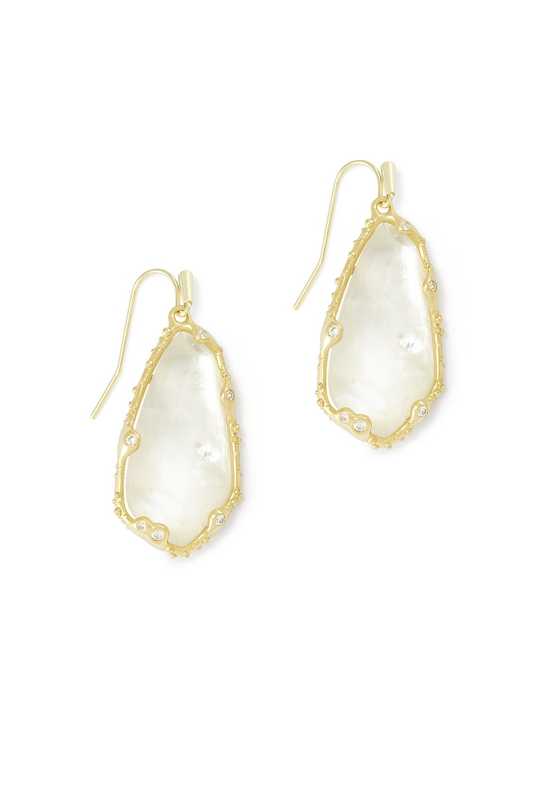 Mother of Pearl Zena Earrings by Kendra Scott 1