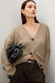 Multi Knit Cardigan by Osman Yousefzada x RTR