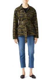 Camo Print Jacket by Proenza Schouler White Label