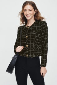 Viv Crew Neck Jacket by Ted Baker London
