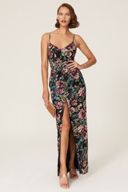 Ellie Floral Gown by Amanda Uprichard
