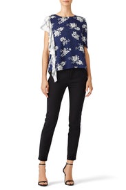 Mixed Media Thea Top by DELFI Collective
