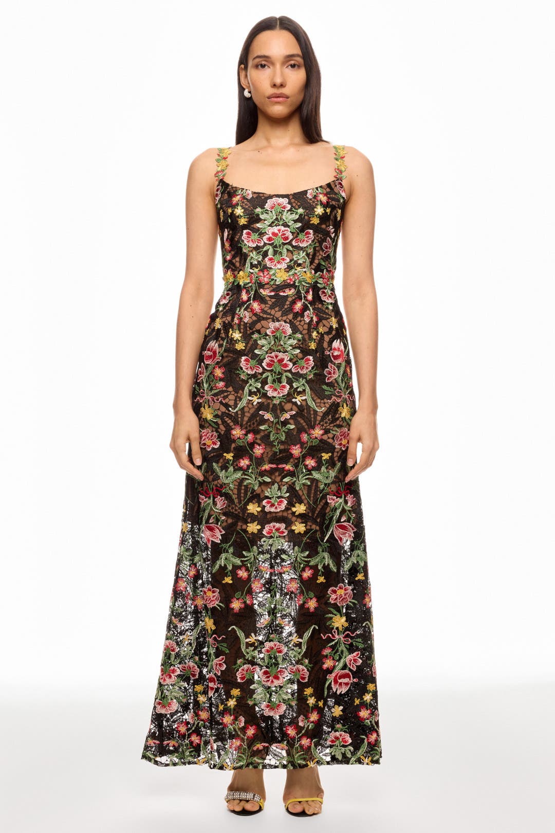 【送料関税込】MARCHESA NOTTE ドレス 花柄 Alexis Gown 送料関税込】MARCHESA NOTTE ドレス 花柄 Alexis Gown