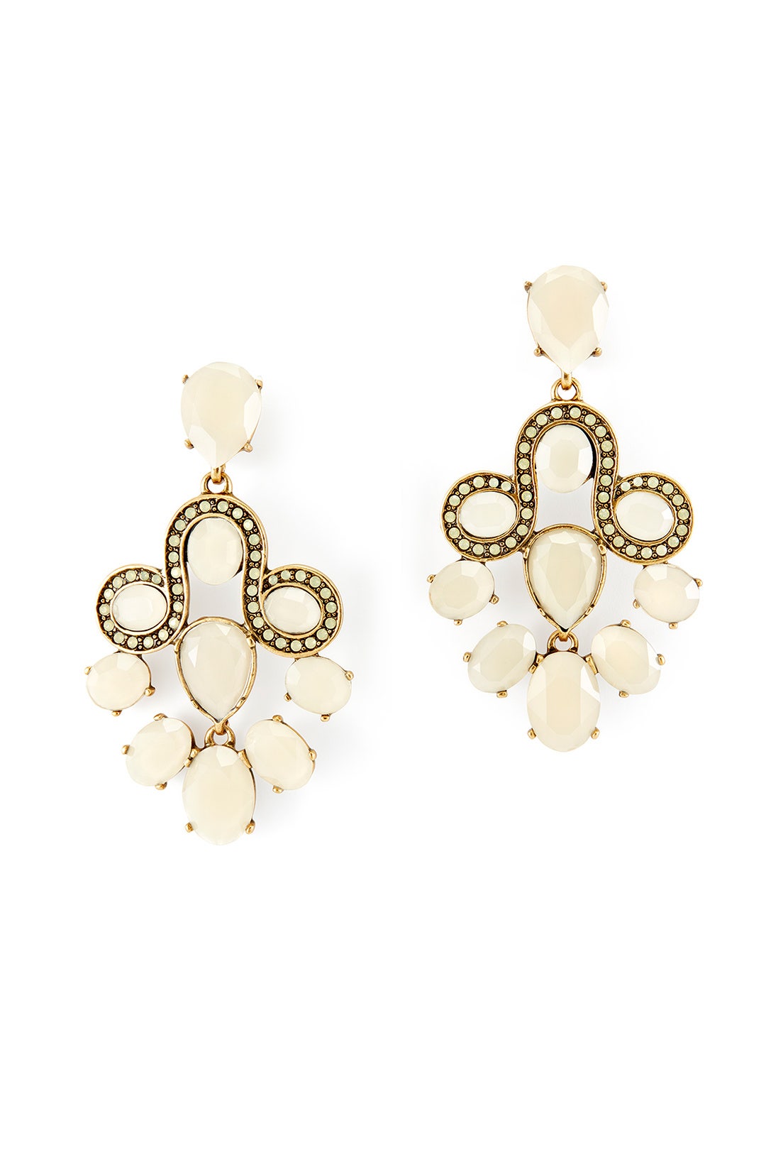 Empress Chandelier Earrings by Oscar de la Renta 1