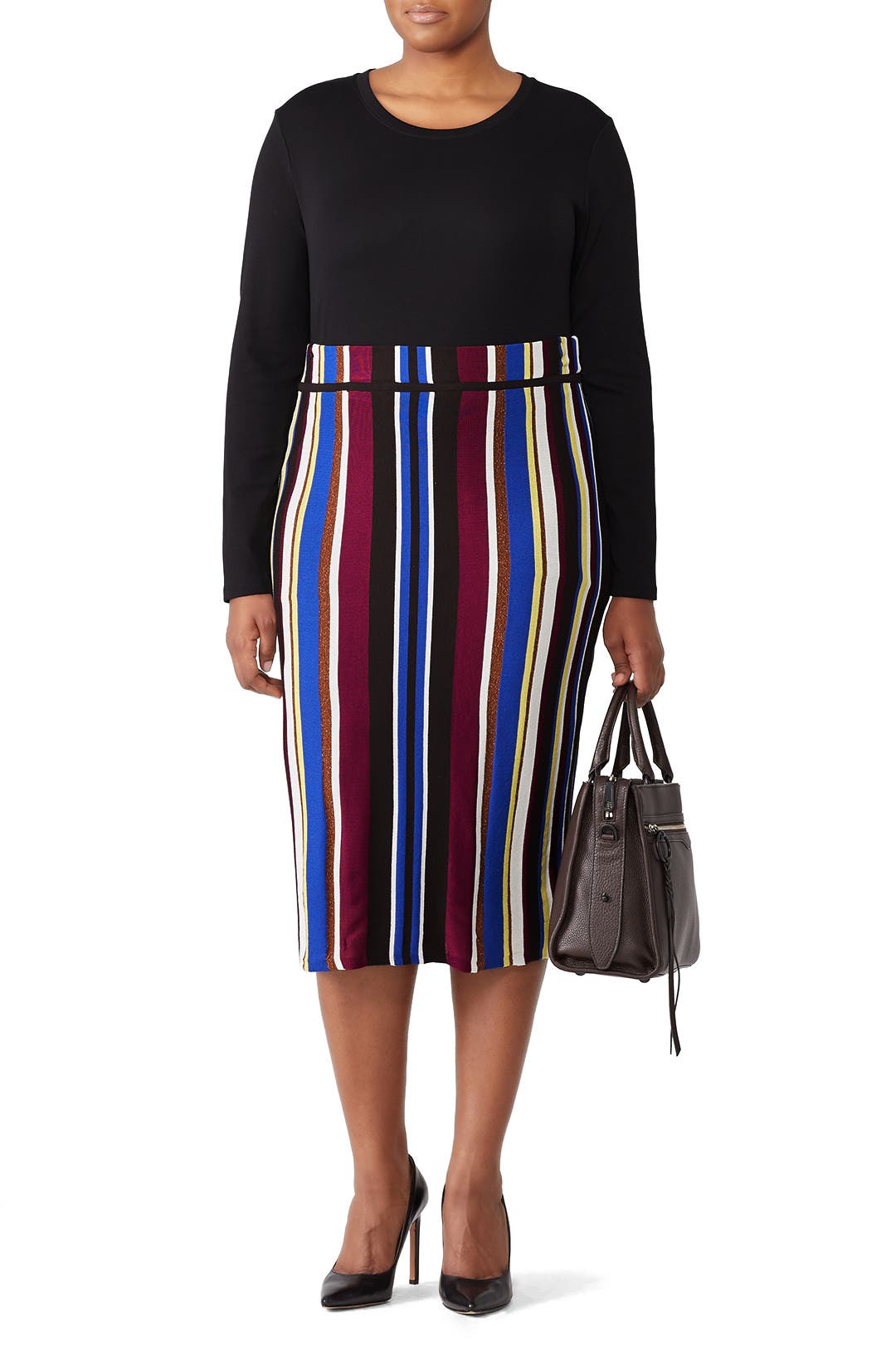 RACHEL Roy Women's Printed Button-Front Utility Skirt – Gray A-Line Casual Skirt - View #13