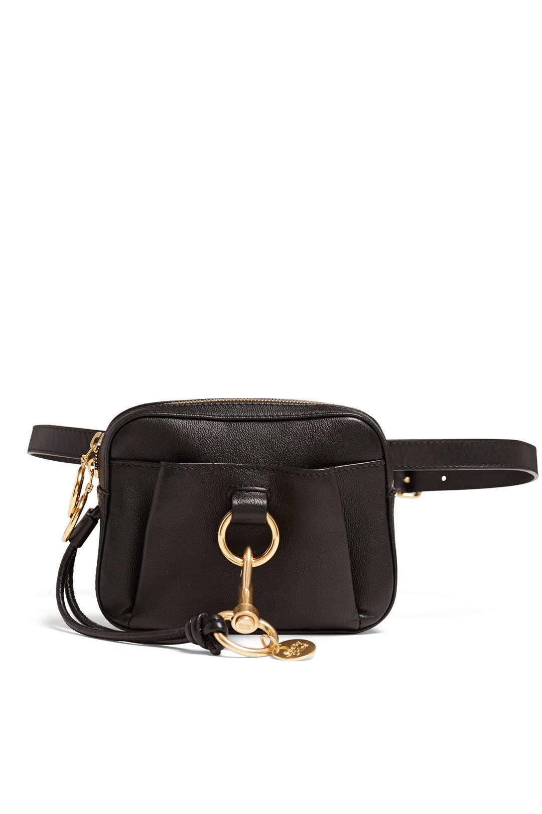 Black Buckle Belt Bag by See by Chloé Accessories 0