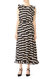 Striped Liberty Dress by STINE GOYA