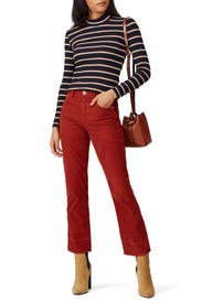 Bella Corduroy High Rise Pants by AMO