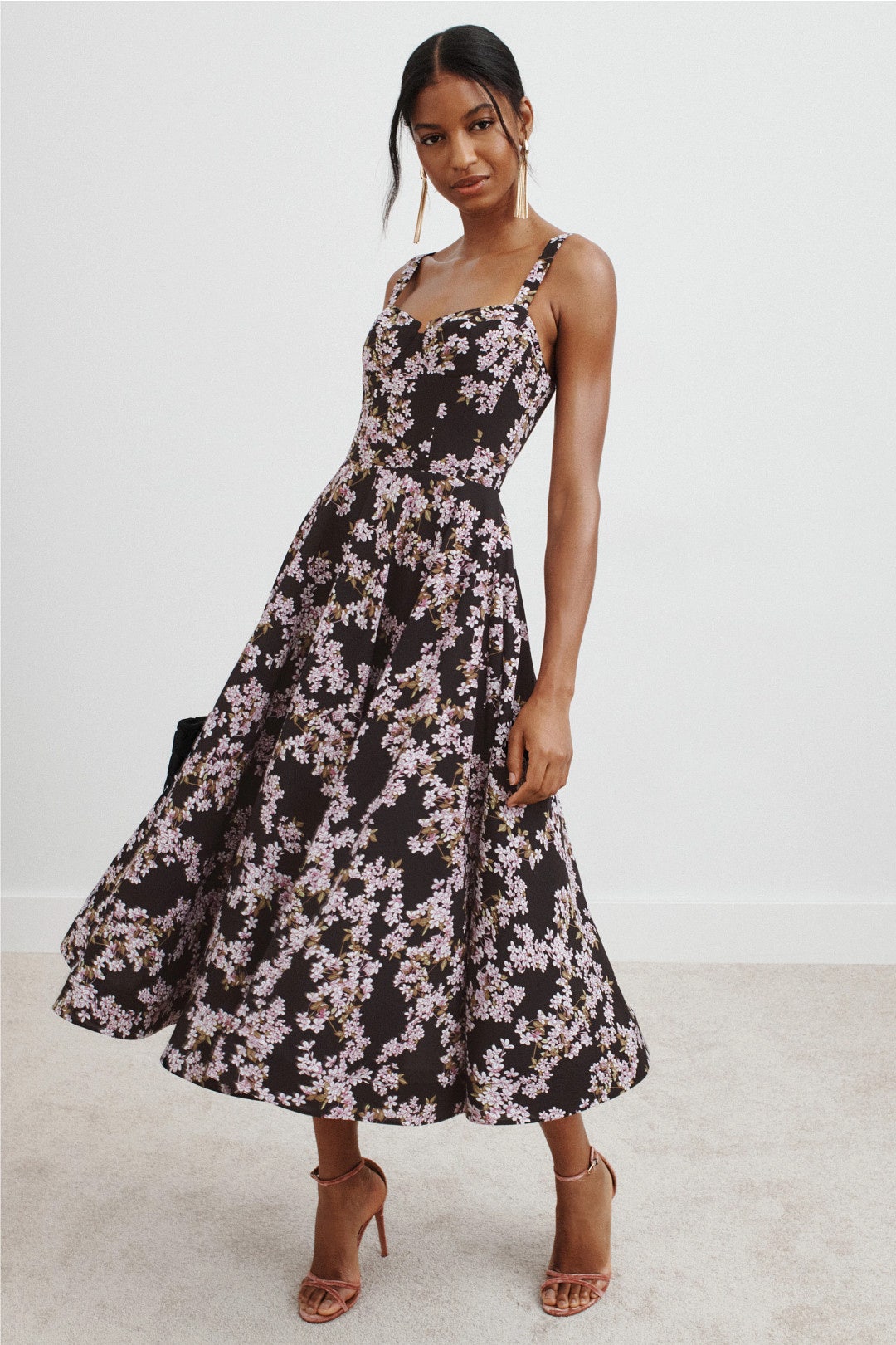 Lydia Black Multi Midi Dress by Bronx and Banco 0