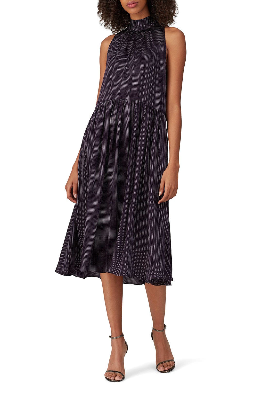 Silk Tie Back Dress by Club Monaco 0