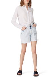 High Rise Hepburn Shorts by DL1961