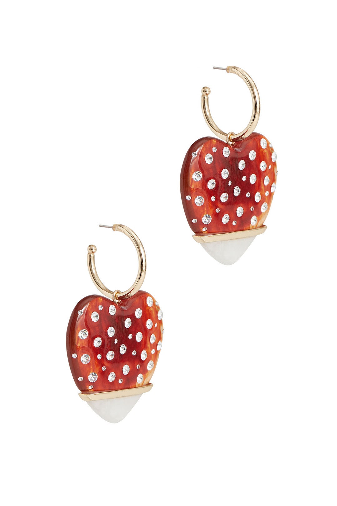 Amber Rocky Earrings by Dannijo