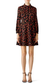 Glissade Fuchsia Chrissie Dress by Diane von Furstenberg