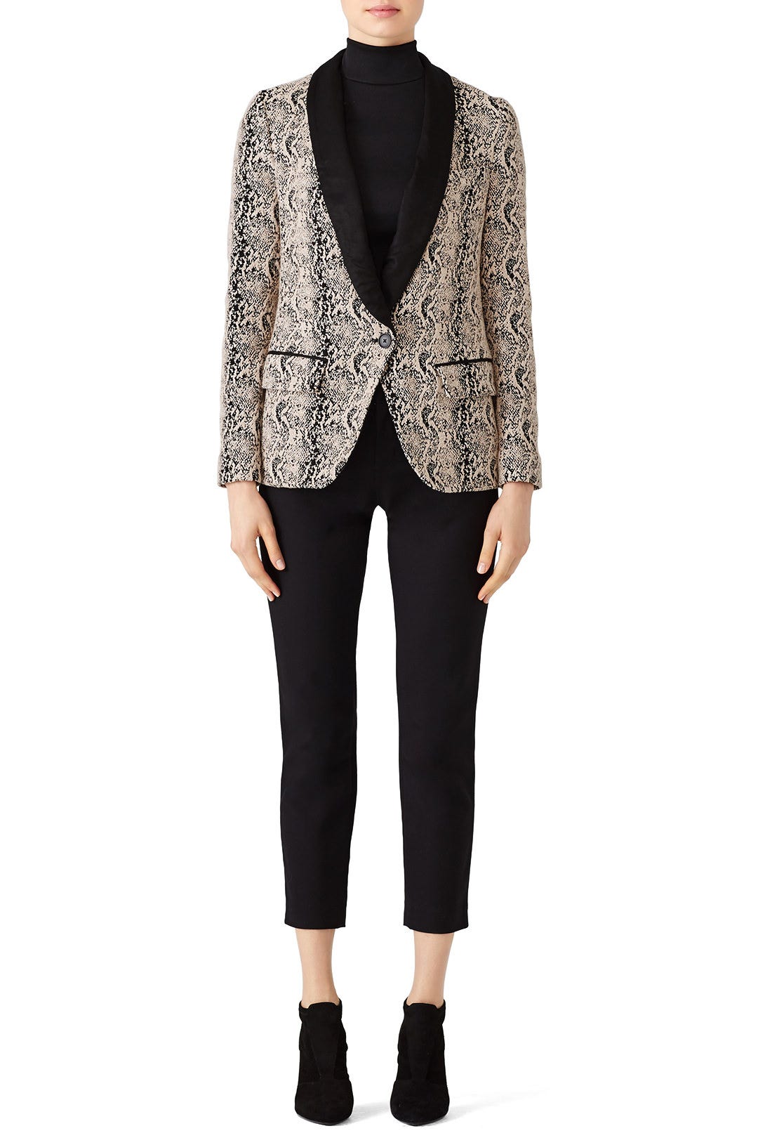 Modern Fem Blazer by Free People 0