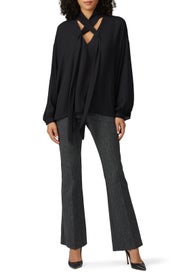 High Waisted Boot Cut Pants by Fifteen Twenty