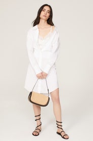 Lace Detail Shirt Dress by JW Anderson