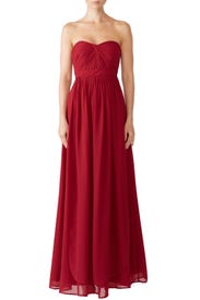 Red Aidan Gown by Jenny Yoo