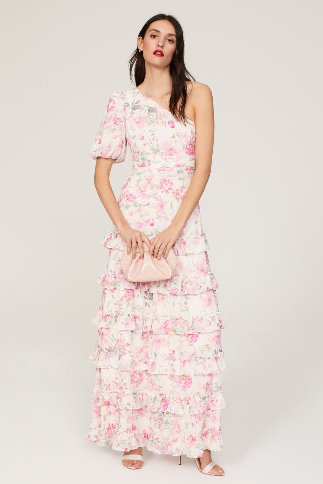 Vintage Floral Gown by One33 Social | Rent the Runway