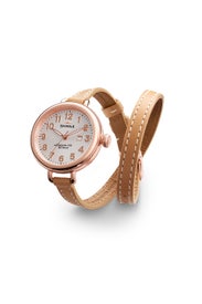 Rose Gold Birdy Watch by Shinola