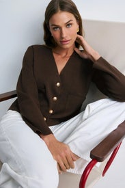 Libby Cropped Cardigan by Splendid