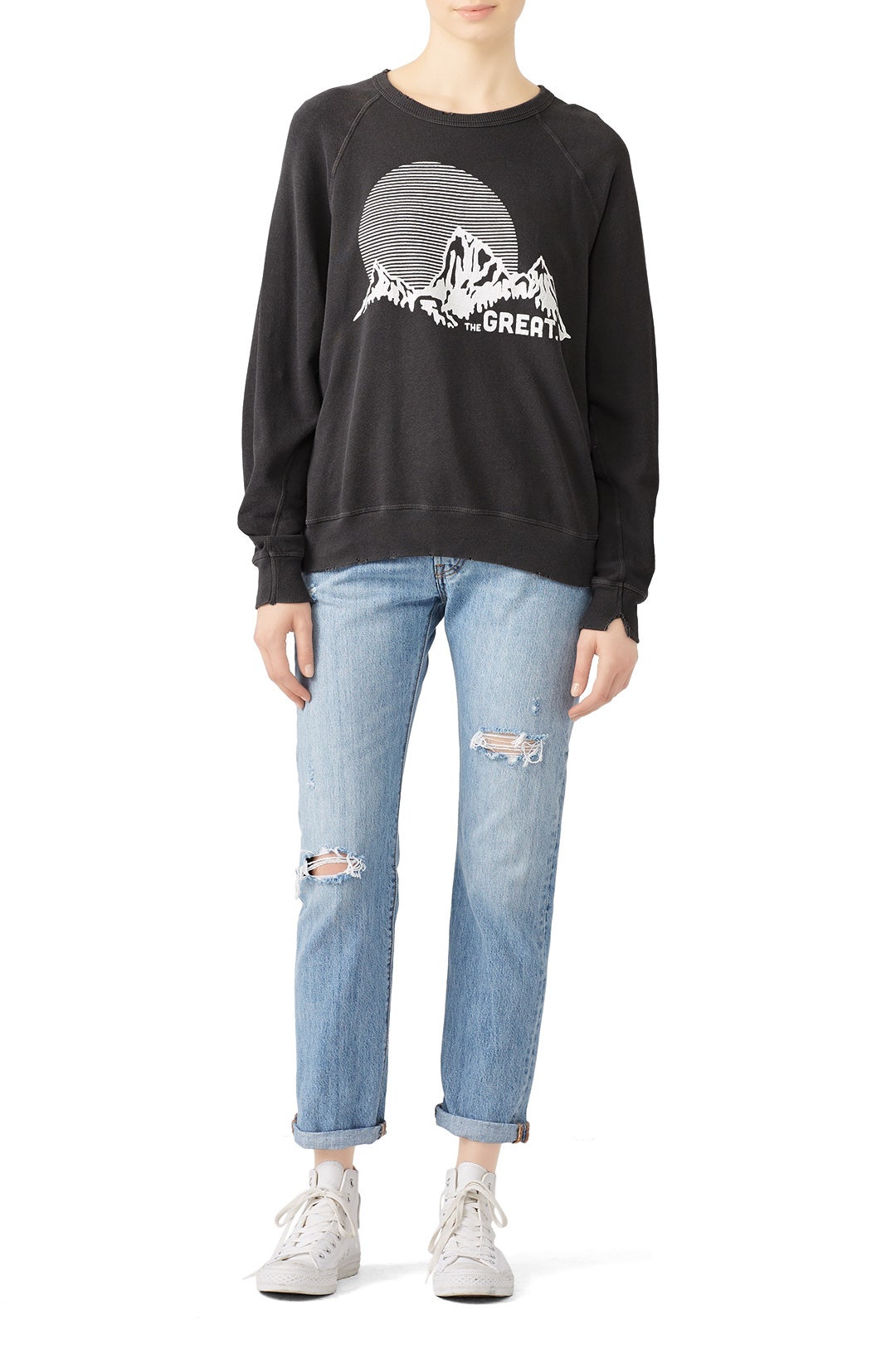 The College Sweatshirt by The Great. 0