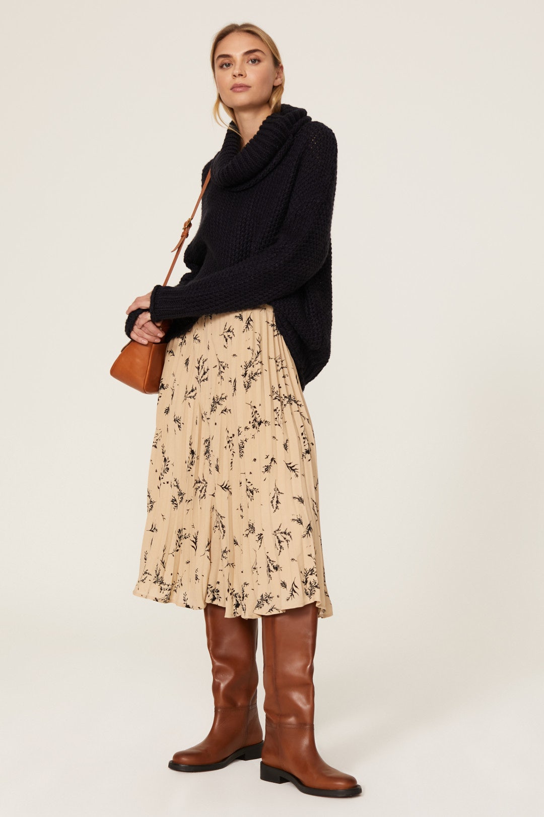 Slouch Turtleneck Sweater by The Odells 0