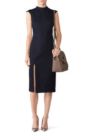 Indigo Denim Sheath by Alexia Admor