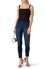 Black Bustier Top by Great Jones