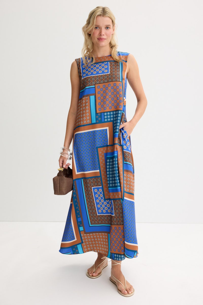Blue Sylvie Dress by MISA Los Angeles - Photo 0