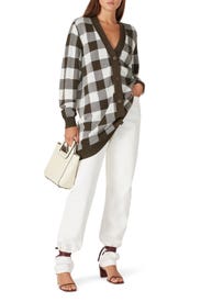 Checked Sweater by sita murt