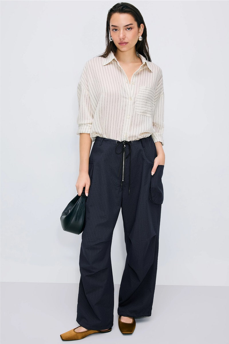 Striped Cargo Pant by T.W.I.N. - Photo 0
