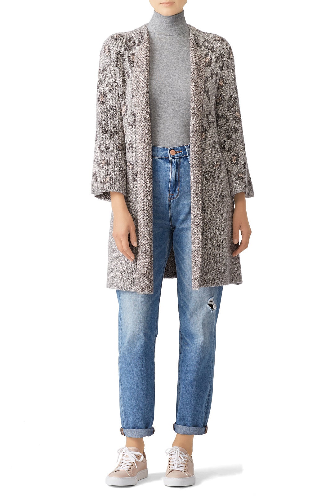 Leopard Kline Cardigan by cupcakes and cashmere 0
