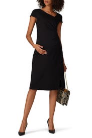 Black Maternity Dress by Ingrid & Isabel