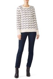 Yes No Sweater by J.Crew