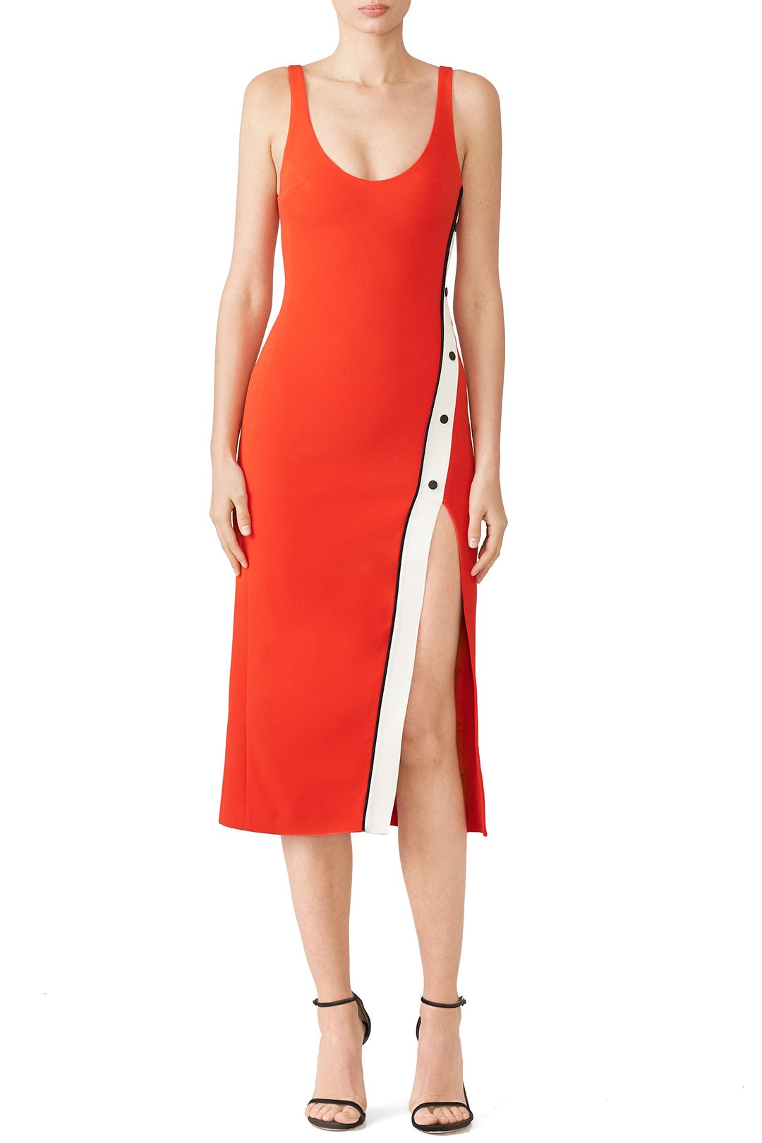 Snap Slit Tank Dress by David Koma 0