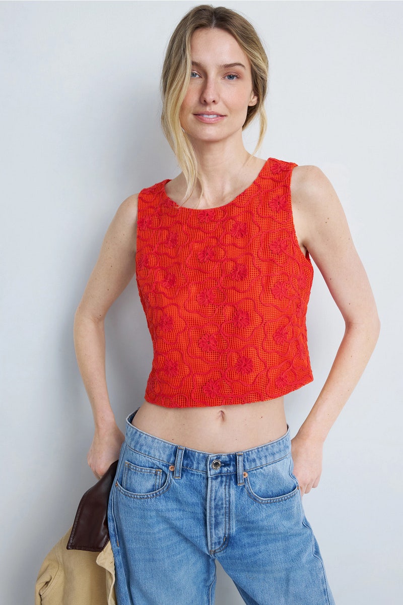 Embroidered Top by Laundry by Shelli Segal - Photo 0