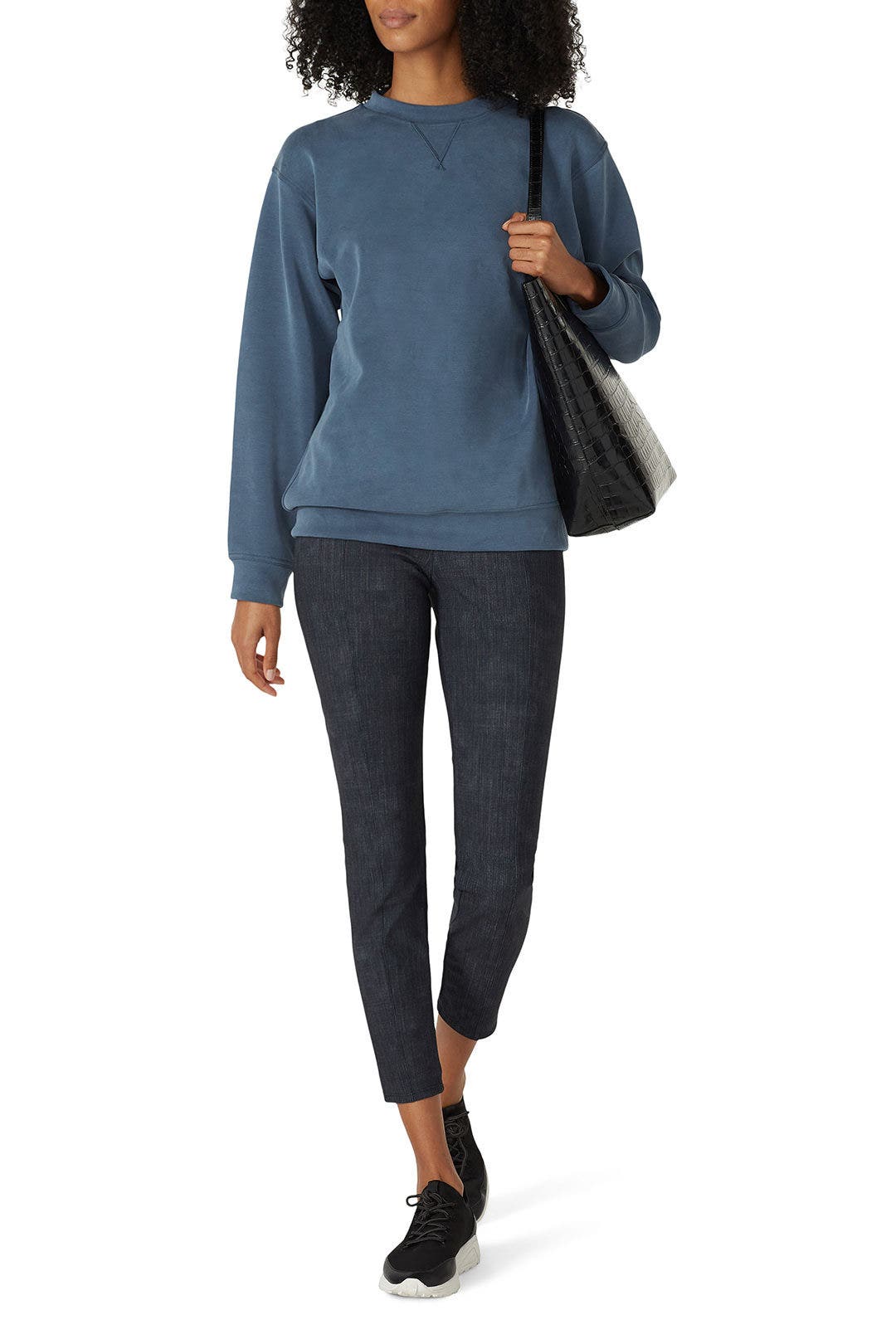 Blue All Yours Sandwash Sweatshirt by Lululemon 0