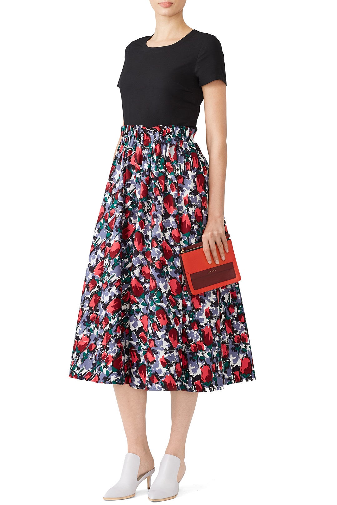 Multi Floral Skirt by Marni 0