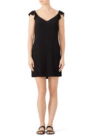Flutter Sleeve Slip Dress by MONROW